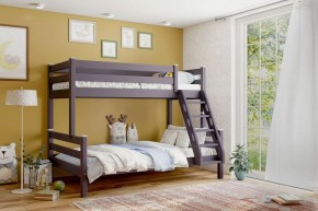 АДЕЛЬ Кровать двухъярусная с наклонной лестницей (лаванда) в Камышлове - kamyshlov.mebel-74.com | фото
