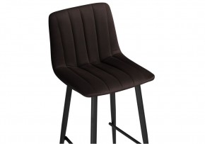 Барный стул Дани коричневый / черный в Камышлове - kamyshlov.mebel-74.com | фото