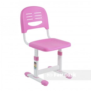 Комплект парта + стул трансформеры Cantare Pink в Камышлове - kamyshlov.mebel-74.com | фото