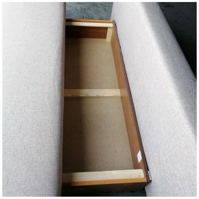 Диван-кровать Комфорт без подлокотников BALTIC CAMEL (2 подушки) в Камышлове - kamyshlov.mebel-74.com | фото