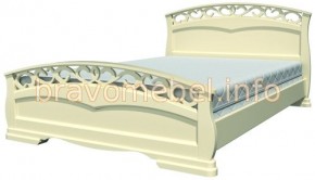 ГРАЦИЯ-1 Кровать из массива 900 (Слоновая кость) в Камышлове - kamyshlov.mebel-74.com | фото