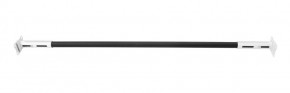 Турник раздвижной 1250-1500 цв. белый-черный FLEXTER PROFI в Камышлове - kamyshlov.mebel-74.com | фото