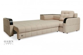Комплект мягкой мебели Остин Garcia Ivory (Рогожка) Угловой + 1 кресло в Камышлове - kamyshlov.mebel-74.com | фото