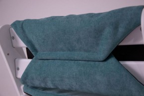 Комплект растущий стул и подушки Конёк Горбунёк Комфорт  (Серый металлик, Волна) в Камышлове - kamyshlov.mebel-74.com | фото