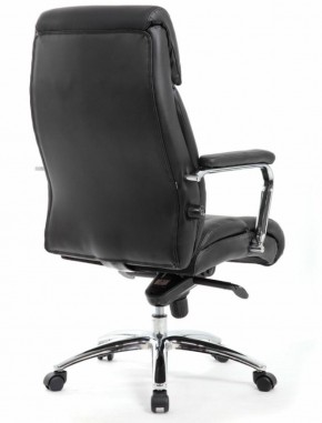 Кресло BRABIX PREMIUM "Phaeton EX-502" (кожа с компаньоном, хром, черное) 530882 в Камышлове - kamyshlov.mebel-74.com | фото