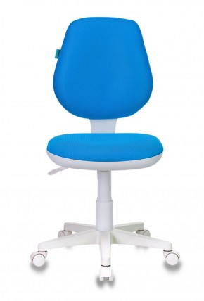 Кресло детское Бюрократ CH-W213/TW-55 голубой в Камышлове - kamyshlov.mebel-74.com | фото