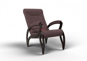Кресло для отдыха Зельден 20-Т-КМ (ткань/венге) КОФЕ С МОЛОКОМ в Камышлове - kamyshlov.mebel-74.com | фото