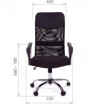 Кресло для руководителя CHAIRMAN 610 N (15-21 черный/сетка черный) в Камышлове - kamyshlov.mebel-74.com | фото