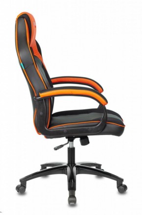 Кресло игровое Бюрократ VIKING 2 AERO ORANGE черный/оранжевый в Камышлове - kamyshlov.mebel-74.com | фото