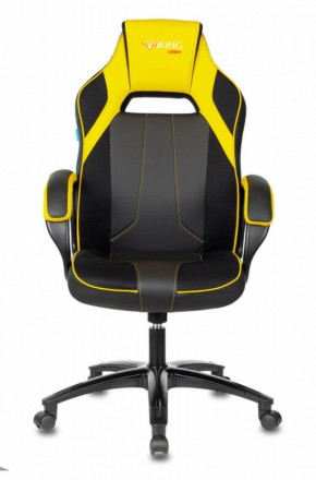 Кресло игровое Бюрократ VIKING 2 AERO YELLOW черный/желтый в Камышлове - kamyshlov.mebel-74.com | фото