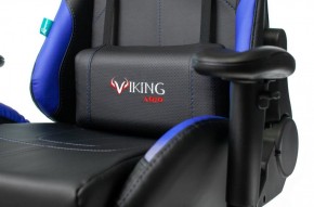 Кресло игровое Бюрократ VIKING 5 AERO BLUE черный/синий в Камышлове - kamyshlov.mebel-74.com | фото