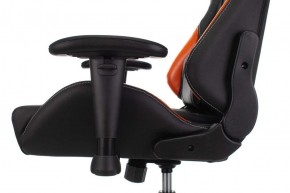 Кресло игровое Бюрократ VIKING 5 AERO ORANGE черный/оранжевый в Камышлове - kamyshlov.mebel-74.com | фото
