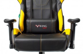 Кресло игровое Бюрократ VIKING 5 AERO YELLOW черный/желтый в Камышлове - kamyshlov.mebel-74.com | фото