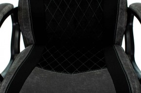 Кресло игровое Бюрократ VIKING 6 KNIGHT B FABRIC черный в Камышлове - kamyshlov.mebel-74.com | фото