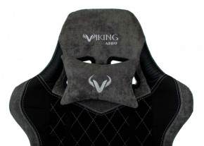 Кресло игровое Бюрократ VIKING 7 KNIGHT B FABRIC черный в Камышлове - kamyshlov.mebel-74.com | фото