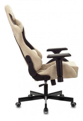 Кресло игровое Бюрократ VIKING 7 KNIGHT BR FABRIC коричневый/бежевый в Камышлове - kamyshlov.mebel-74.com | фото