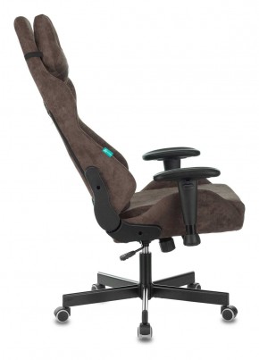 Кресло игровое Бюрократ VIKING KNIGHT LT10 FABRIC коричневый в Камышлове - kamyshlov.mebel-74.com | фото
