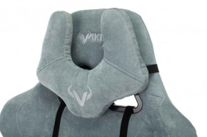 Кресло игровое Бюрократ VIKING KNIGHT LT28 FABRIC серо-голубой в Камышлове - kamyshlov.mebel-74.com | фото