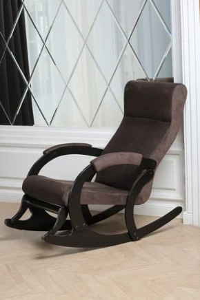 Кресло-качалка МАРСЕЛЬ 33-Т-AC (кофе) в Камышлове - kamyshlov.mebel-74.com | фото