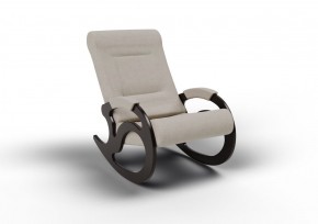 Кресло-качалка Вилла 11-Т-ГР (ткань/венге) ГРАФИТ в Камышлове - kamyshlov.mebel-74.com | фото