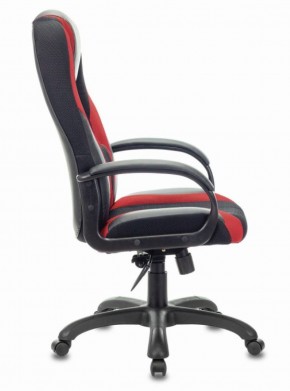 Кресло компьютерное BRABIX PREMIUM "Rapid GM-102" (экокожа/ткань, черное/красное) 532107 в Камышлове - kamyshlov.mebel-74.com | фото