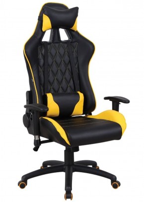 Кресло компьютерное BRABIX "GT Master GM-110" (черное/желтое) 531927 в Камышлове - kamyshlov.mebel-74.com | фото