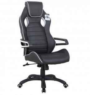 Кресло компьютерное BRABIX Techno Pro GM-003 (экокожа черное/серое, вставки серые) 531814 в Камышлове - kamyshlov.mebel-74.com | фото
