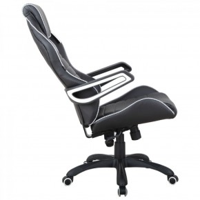 Кресло компьютерное BRABIX Techno Pro GM-003 (экокожа черное/серое, вставки серые) 531814 в Камышлове - kamyshlov.mebel-74.com | фото