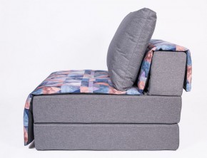 Кресло-кровать бескаркасное Харви (серый-сноу деним) в Камышлове - kamyshlov.mebel-74.com | фото