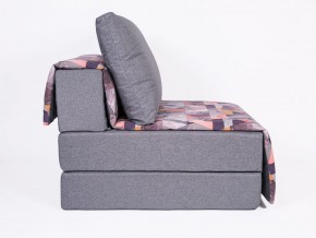 Кресло-кровать бескаркасное Харви (серый-сноу манго) в Камышлове - kamyshlov.mebel-74.com | фото