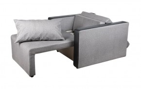 Кресло-кровать Милена с подлокотниками (серый) Велюр в Камышлове - kamyshlov.mebel-74.com | фото