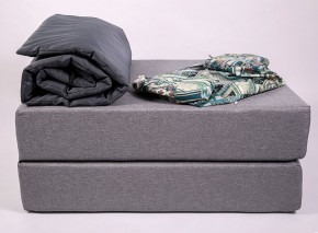Кресло-кровать-пуф бескаркасное Прайм (мехико серый-графит) в Камышлове - kamyshlov.mebel-74.com | фото