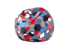Кресло-мешок Мяч M (Geometry Slate) в Камышлове - kamyshlov.mebel-74.com | фото
