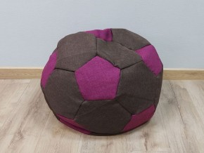 Кресло-мешок Мяч S (Savana Chocolate-Savana Berry) в Камышлове - kamyshlov.mebel-74.com | фото