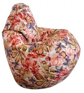 Кресло-мешок Цветы L в Камышлове - kamyshlov.mebel-74.com | фото