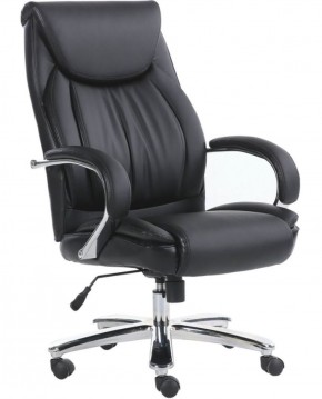 Кресло офисное BRABIX PREMIUM "Advance EX-575" (хром, экокожа, черное) 531825 в Камышлове - kamyshlov.mebel-74.com | фото