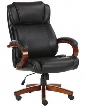 Кресло офисное BRABIX PREMIUM "Magnum EX-701" (дерево, рециклированная кожа, черное) 531827 в Камышлове - kamyshlov.mebel-74.com | фото