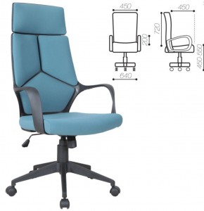 Кресло офисное BRABIX PREMIUM "Prime EX-515" (ткань, голубое) 531568 в Камышлове - kamyshlov.mebel-74.com | фото