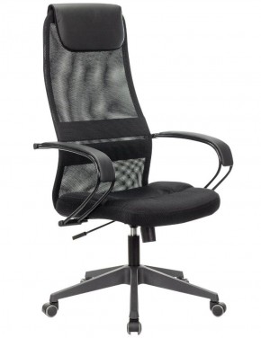 Кресло офисное BRABIX PREMIUM "Stalker EX-608 PL" (ткань-сетка/кожзам, черное) 532090 в Камышлове - kamyshlov.mebel-74.com | фото