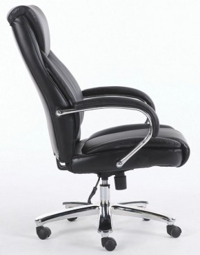 Кресло офисное BRABIX "Advance EX-575" (хром/экокожа/черное) 531825 в Камышлове - kamyshlov.mebel-74.com | фото