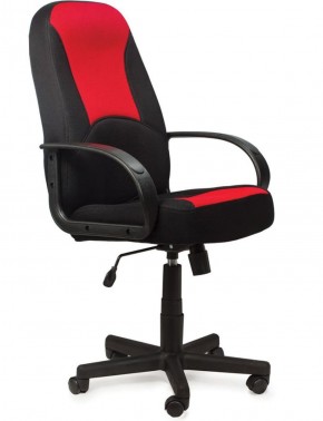 Кресло офисное BRABIX "City EX-512", ткань черная/красная, TW, 531408 в Камышлове - kamyshlov.mebel-74.com | фото