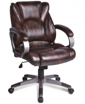Кресло офисное BRABIX "Eldorado EX-504" (коричневое) 530875 в Камышлове - kamyshlov.mebel-74.com | фото