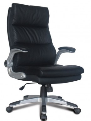 Кресло офисное BRABIX "Fregat EX-510" (рециклированная кожа, черное) 530863 в Камышлове - kamyshlov.mebel-74.com | фото