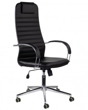 Кресло офисное BRABIX "Pilot EX-610 CH" premium (черное/кожзам) 532418 в Камышлове - kamyshlov.mebel-74.com | фото