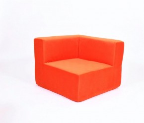 Кресло-угловое-модуль бескаркасное Тетрис 30 (Оранжевый) в Камышлове - kamyshlov.mebel-74.com | фото