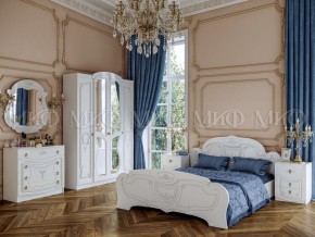 МАРИЯ Кровать 1,6м (белый) в Камышлове - kamyshlov.mebel-74.com | фото
