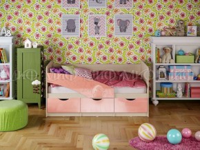 Кровать Бабочки (Розовый металлик) 1600 в Камышлове - kamyshlov.mebel-74.com | фото