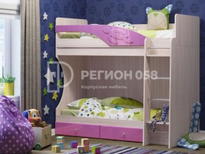 Кровать Бемби МДФ (фасад 3D) в Камышлове - kamyshlov.mebel-74.com | фото