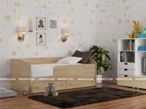 Кровать детская Панда + борт + 2 ящика (1000) в Камышлове - kamyshlov.mebel-74.com | фото
