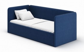 Кровать-диван Leonardo 160*70 (Синий) + боковина в Камышлове - kamyshlov.mebel-74.com | фото